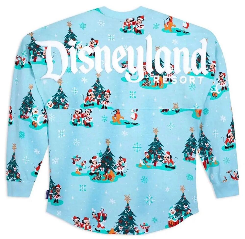 NWT❤️Disneyland Santa Mickey Mouse and Friends Holiday Spirit JerseyAdults szXXL